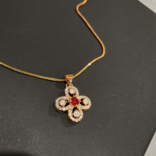 Bloom – Pendant with Stone | Nimora