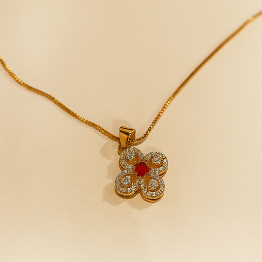 Bloom – Pendant with Stone | Nimora