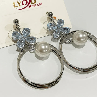 Butterfly Earrings  – 925 Sterling Silver