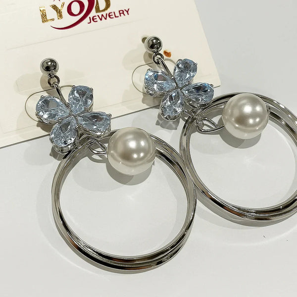 Butterfly Earrings  – 925 Sterling Silver