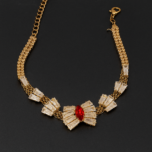 SnowPetal – Delicate Flower Bracelet | Nimora