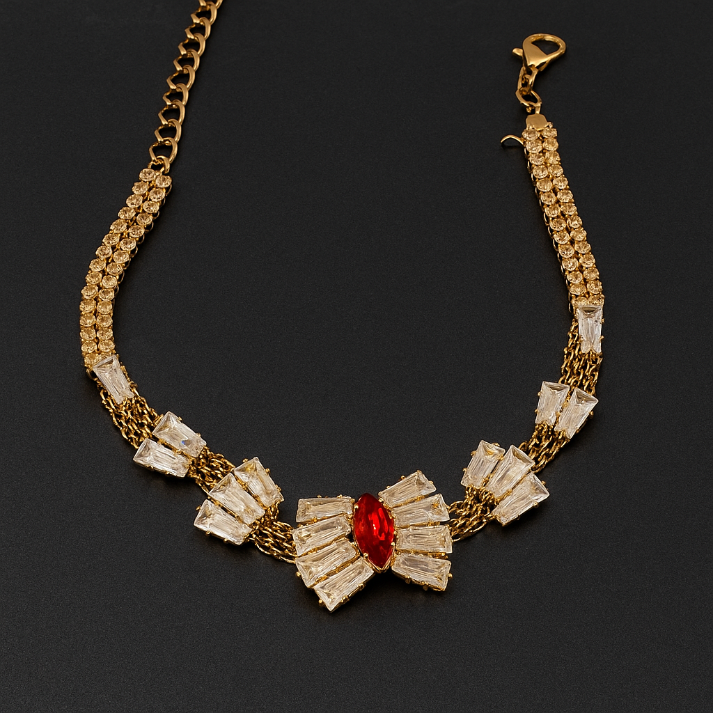 SnowPetal – Delicate Flower Bracelet | Nimora