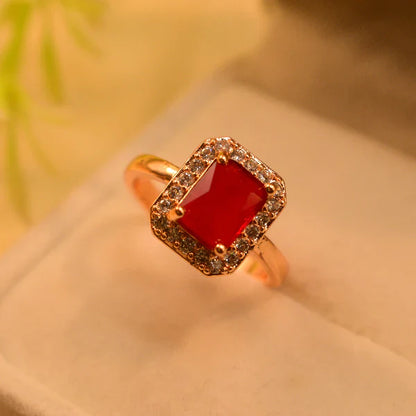 Stone Ring for Girls – Cute Pearl Detailing | Stylish & Trendy